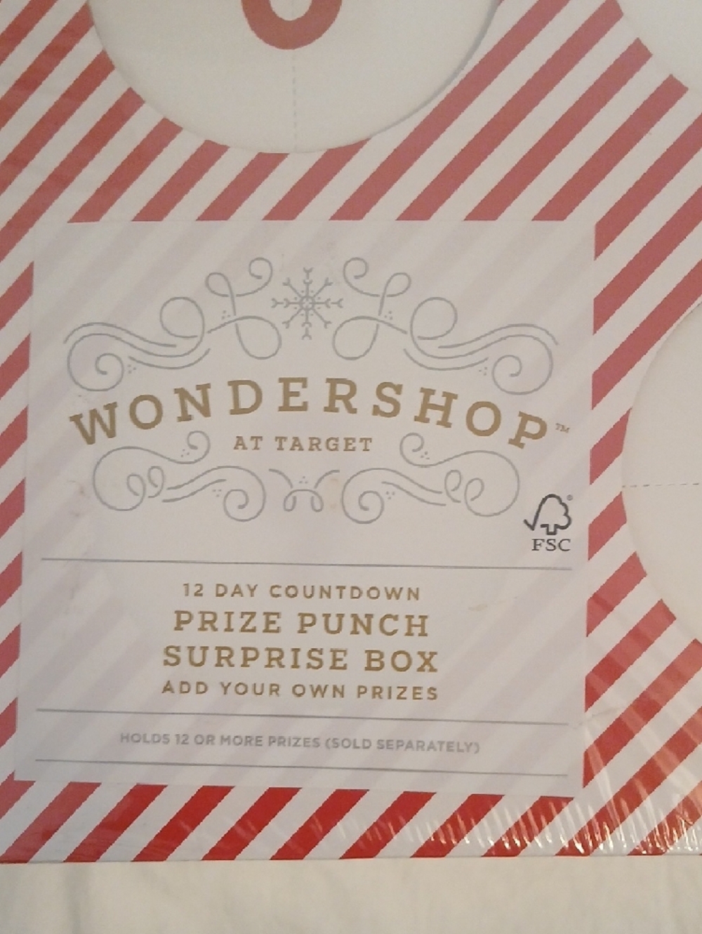Wondershop Red & White 12-Day Prize Punch Countdown - Picture 2 of 8